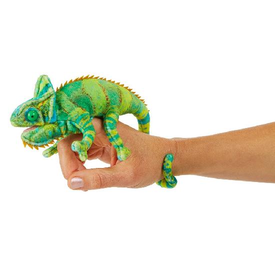 Mini Chameleon Finger Pupper