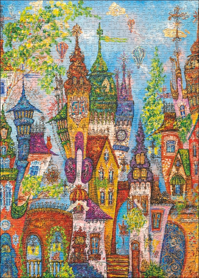 Charming Village: Red Arches 1000pc
