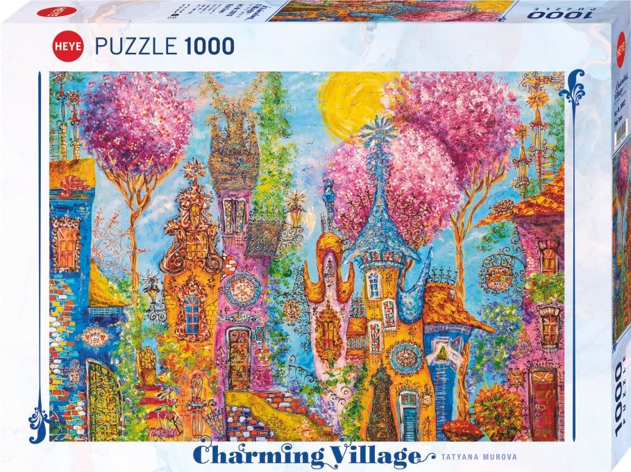 Charming Village: Pink Trees 1000pc