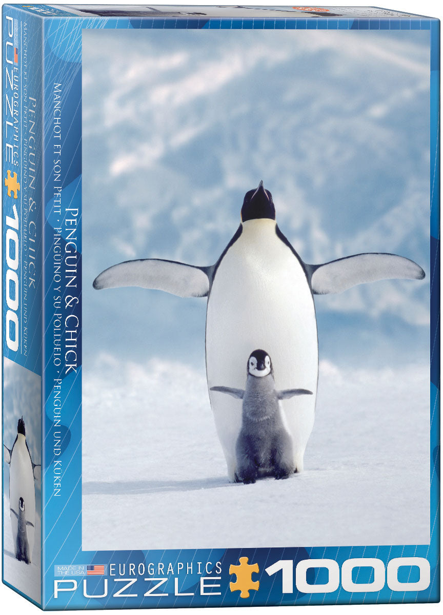 Penguin and Chick - 1000pc