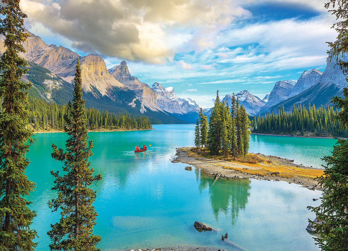 Maligne Lake, Alberta,1000-Piece Puzzle