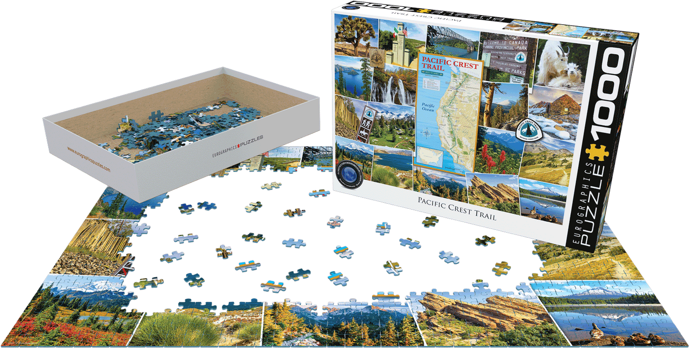 Pacific Crest Trail - 1000pc