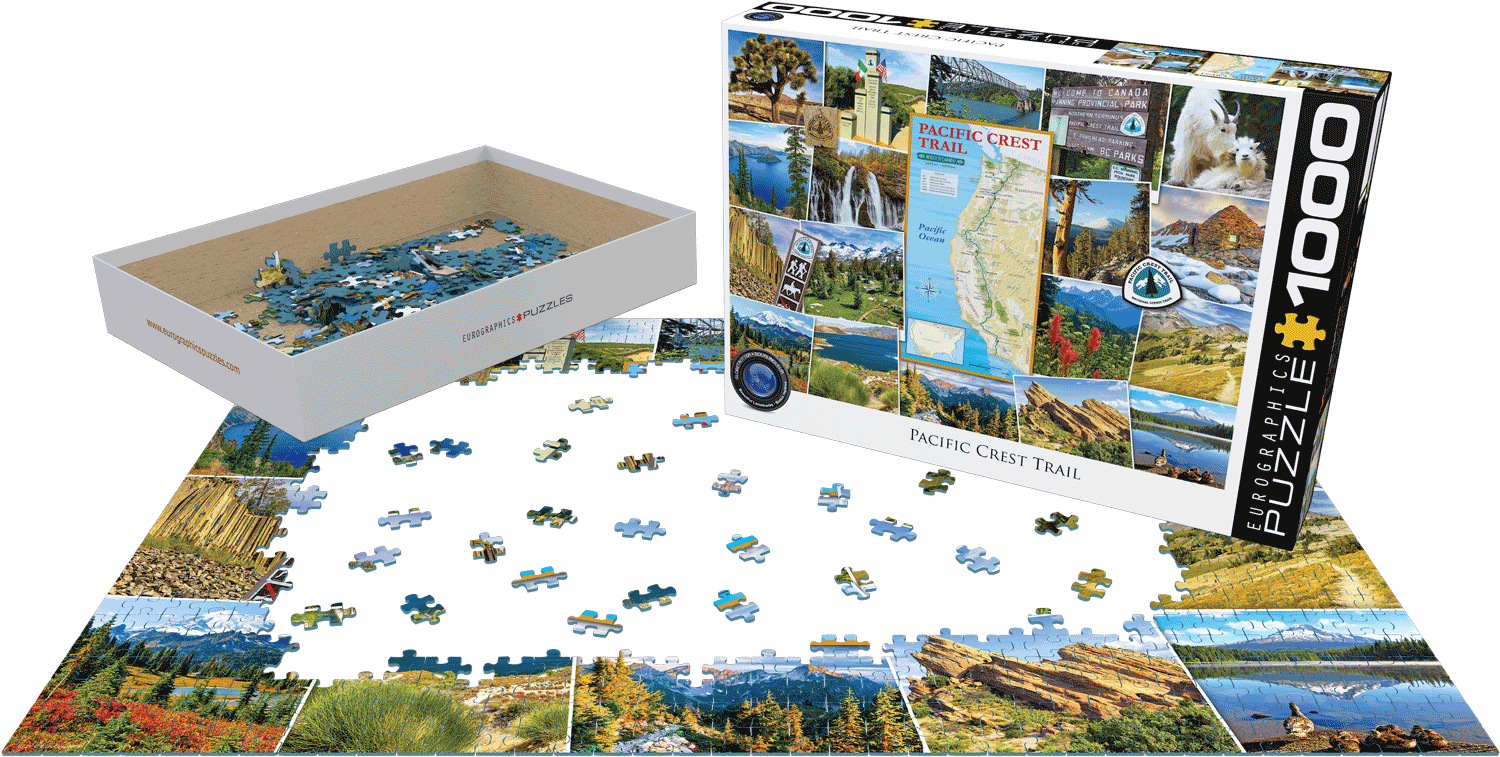 Pacific Crest Trail - 1000pc