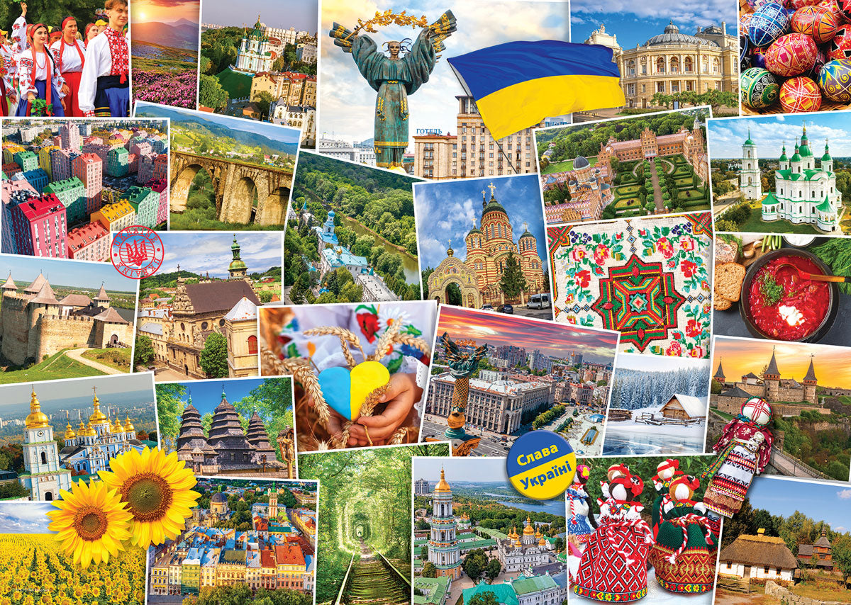 Ukraine Globetrotter - 1000pc