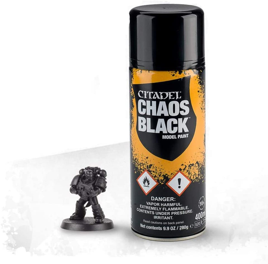 Chaos Black Paint Spray - 280g