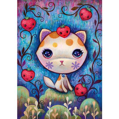 Strawberry Kitty - 1000pc