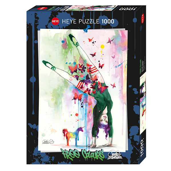 FREE COLOURS, MINI UNICORN - 1000 pc