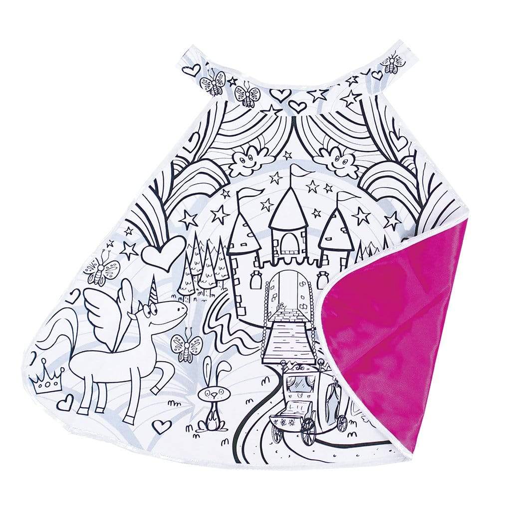 Colour-a-Cape Princess (size 4-7)