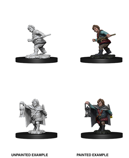 D&D Miniature: Wave 11: Male Halfling Rogue