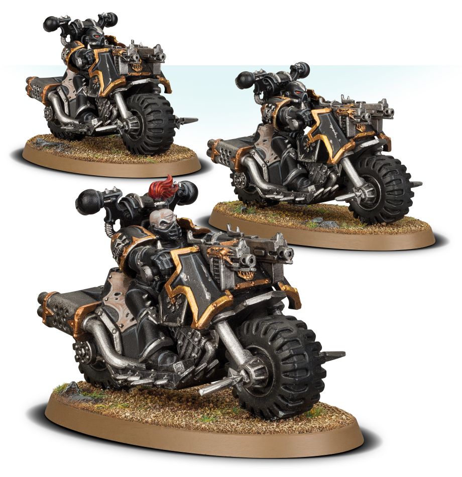 Chaos Space Marine Bikers