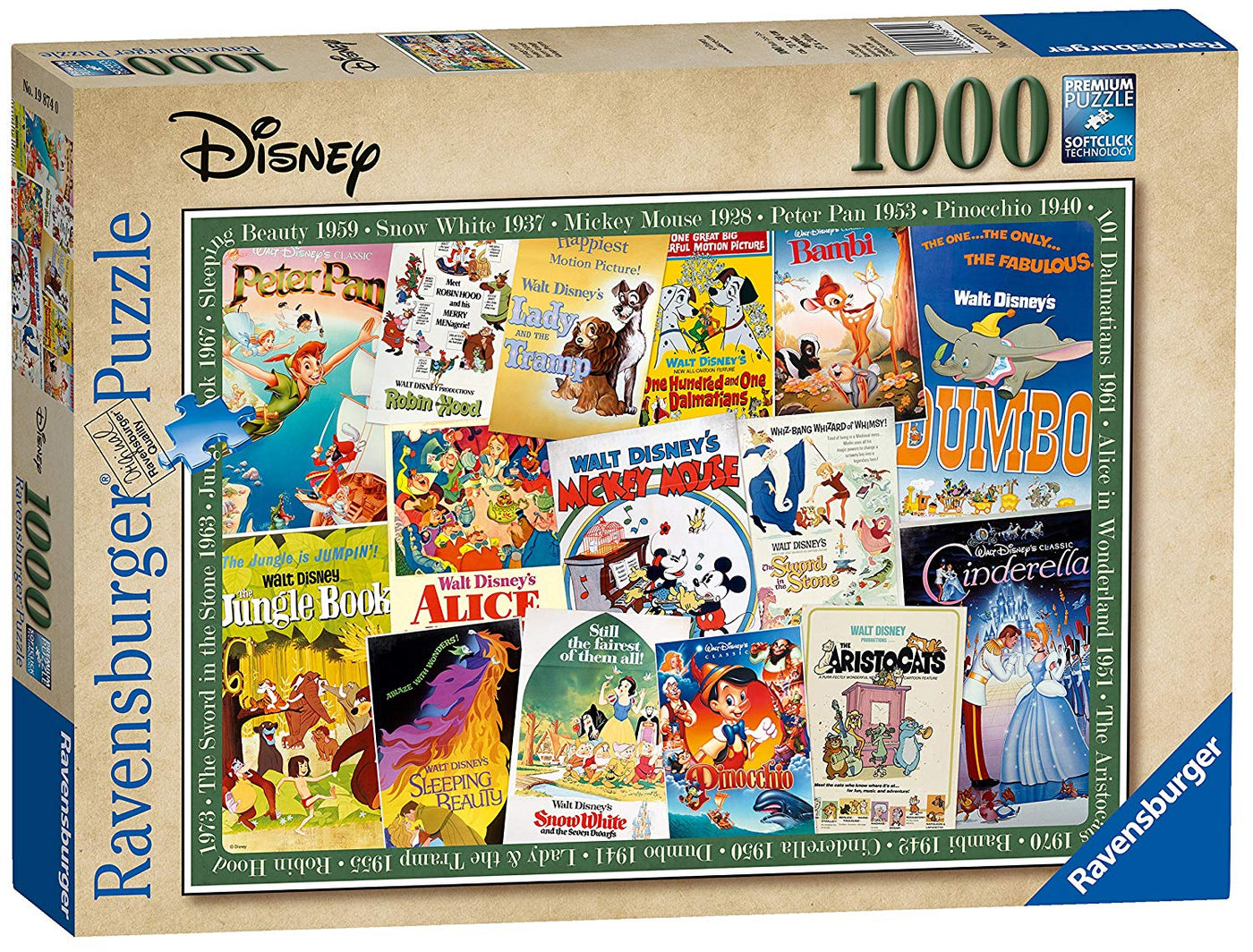 Disney Vintage Movie poster