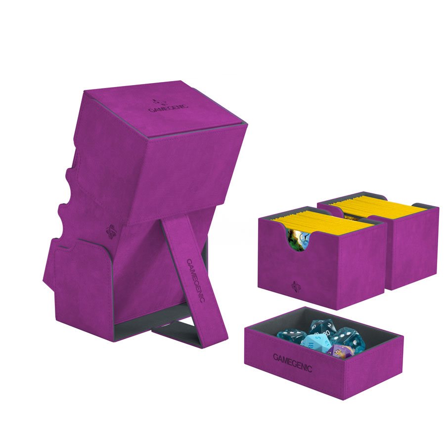 Deck Box: Stronghold Convertible Purple (200ct)