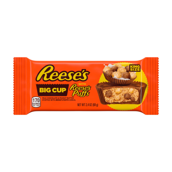 Hershey Reese’s Big Cup With Reese’s Puffs King Size