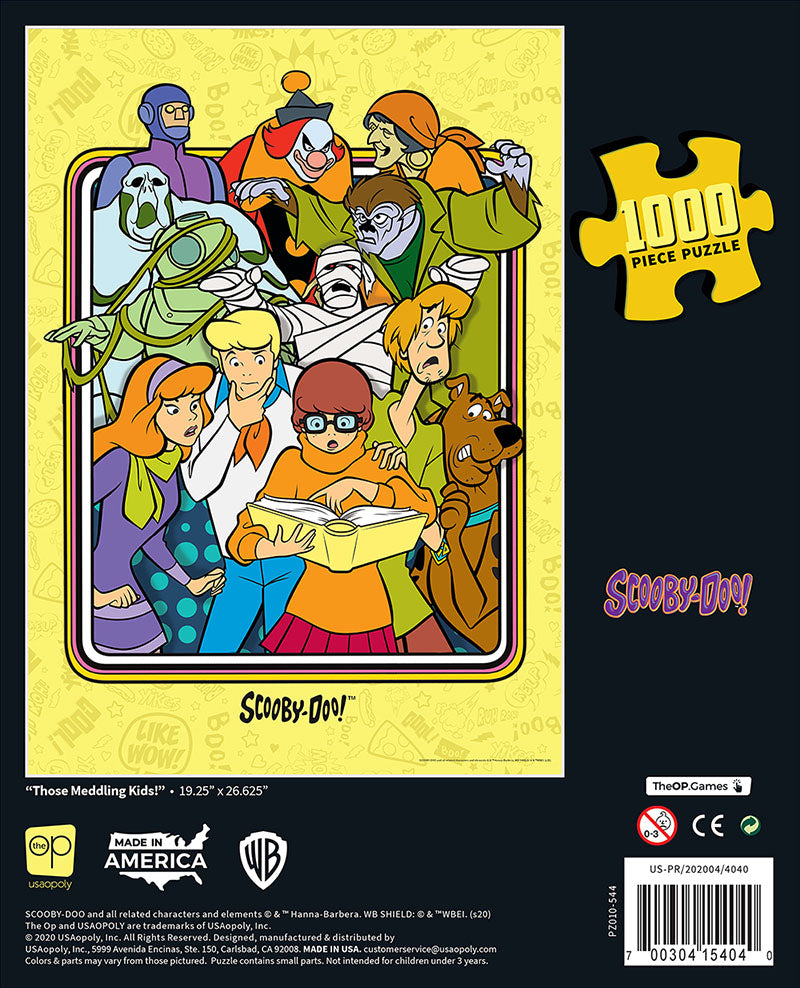 Puzzle: 1000 Scooby-Doo! "Those Meddling Kids!"