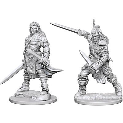 Pathfinder Deep Cuts: Human Male Fighter miniature