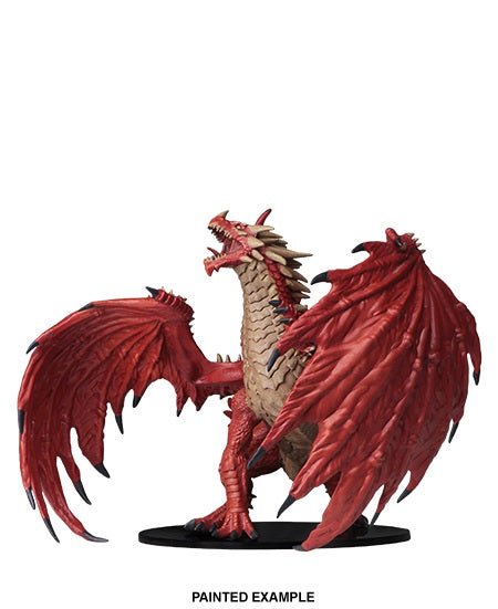 Pathfinder Battles Deep Cuts Unpainted Miniatures: Gargantuan Red Dragon