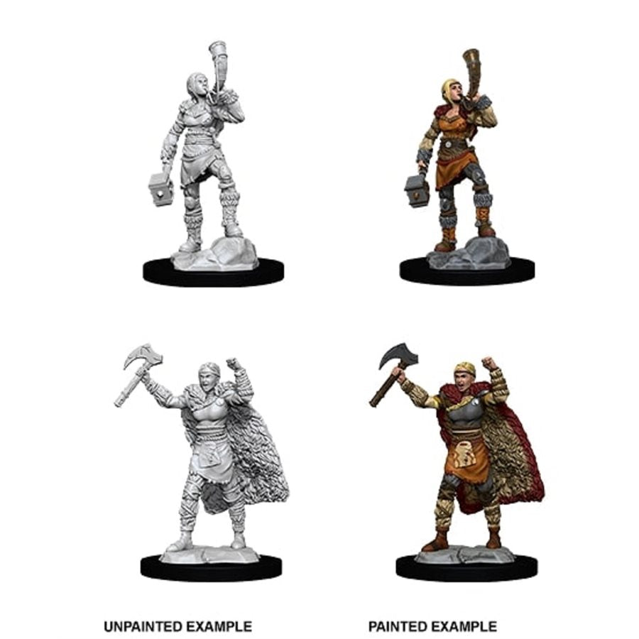 D&D Nolzur's Marvelous Miniatures: Wave 12: Female Human Barbarian