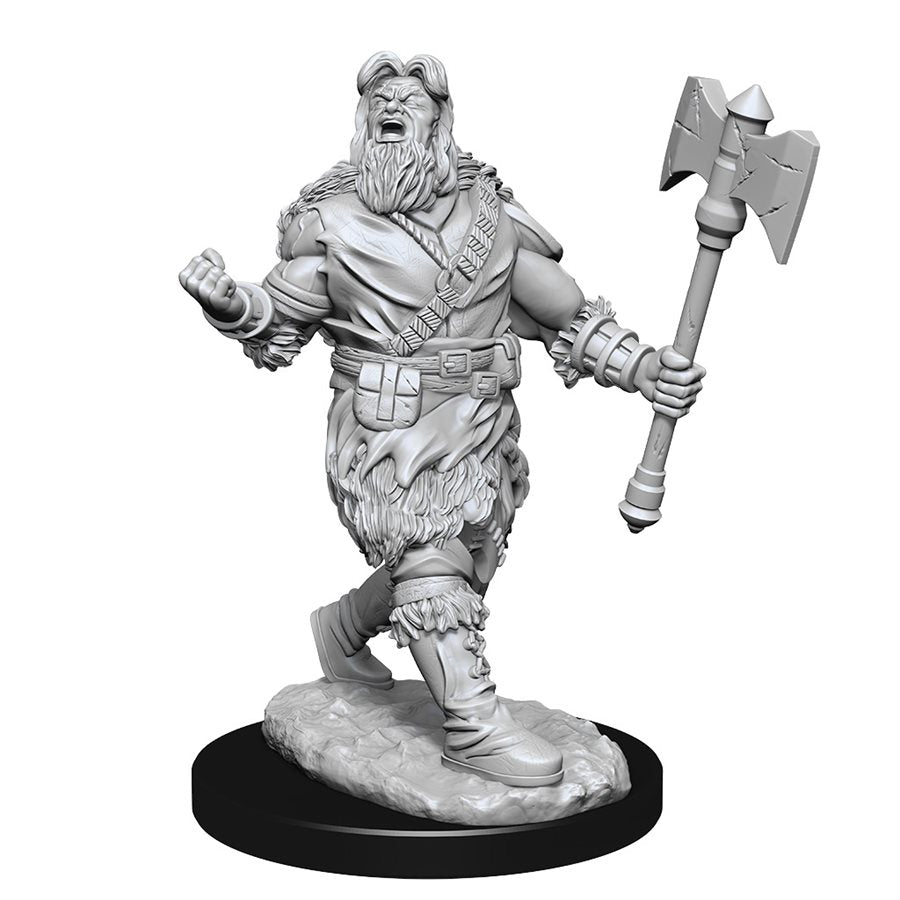 D&D Nolzur's Marvelous Miniatures: Wave 14: Human Barbarian Male