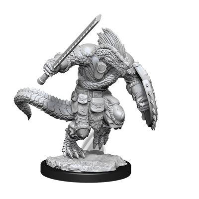 D&D Nolzur's Marvelous Miniatures: Wave 15: Lizardfolk Barbarian & Lizardfolk Cleric