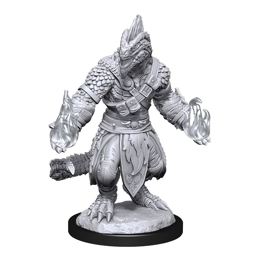 D&D Nolzur's Marvelous Miniatures: Wave 15: Lizardfolk Barbarian & Lizardfolk Cleric
