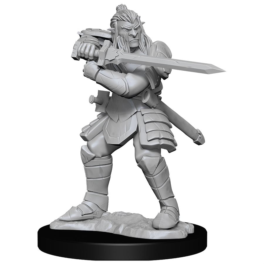 D&D Nolzur's Marvelous Miniatures: Wave 15: Hobgoblin Fighter Male & Hobgoblin Wizard Female