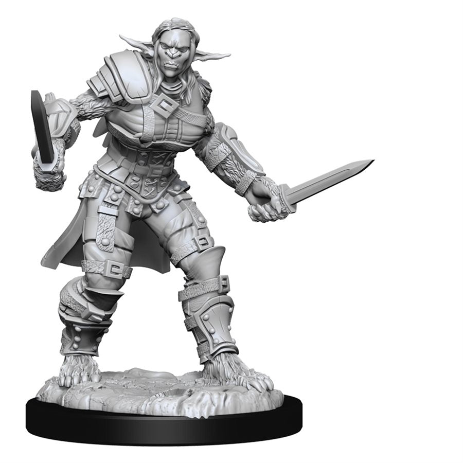 D&D Nolzur's Marvelous Miniatures: Wave 15: Bugbear Barbarian Male & Bugbear Rogue Female