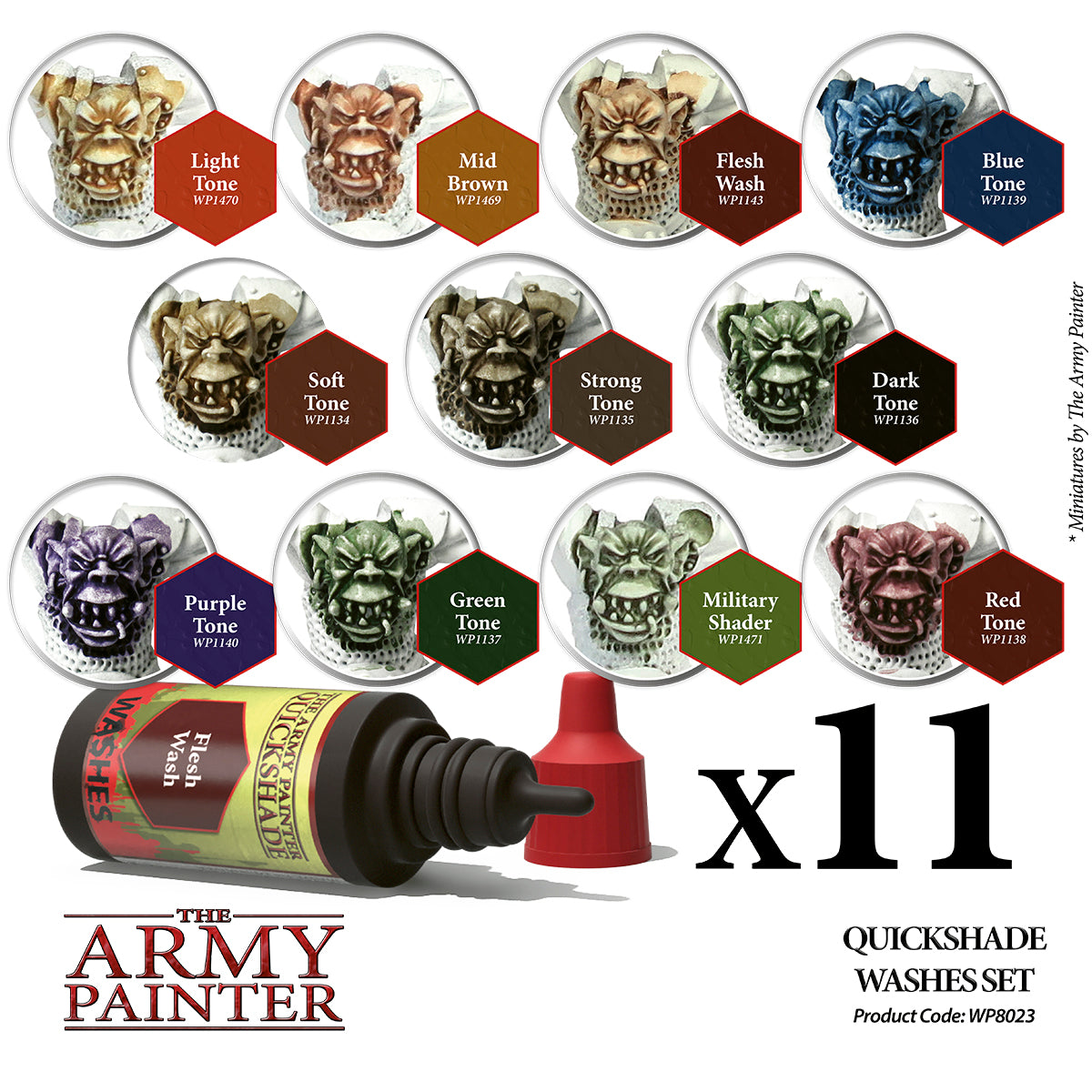 Warpaints Quickshade Washes Set