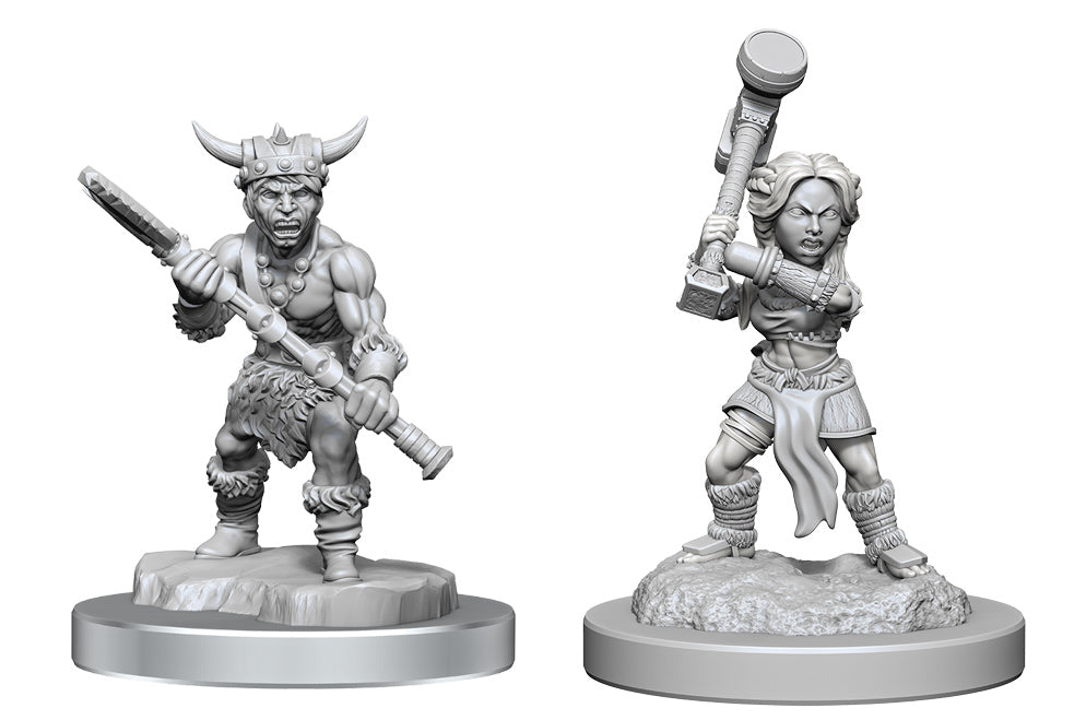 D&D Nolzur's Marvelous Miniatures: Wave 18: Halfling Barbarians