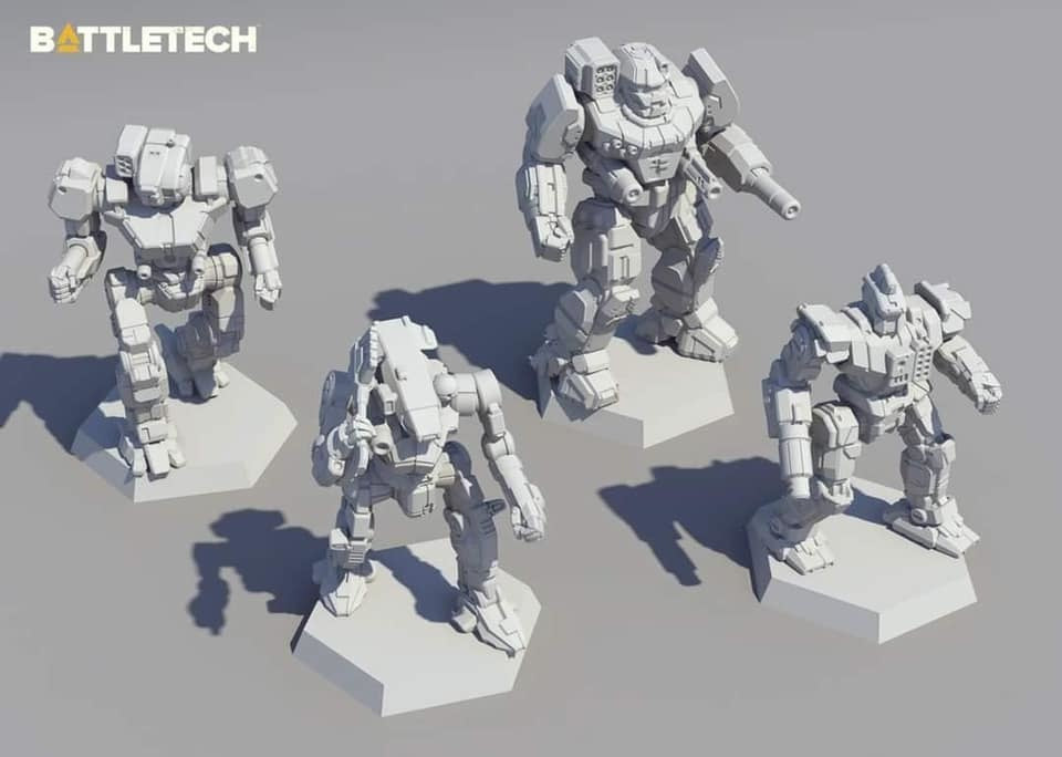 Battletech Inner Sphere Striker Lance