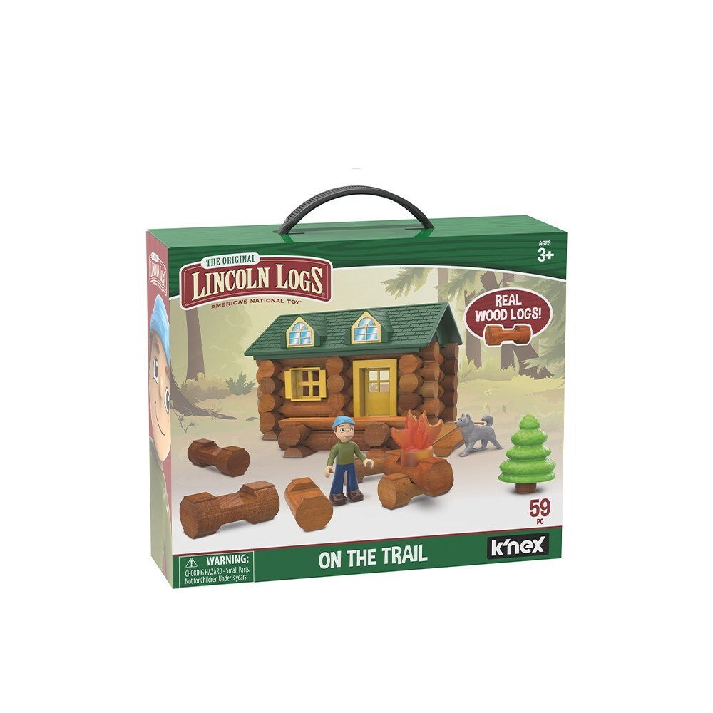 Lincoln Logs 60pc On the Trail
