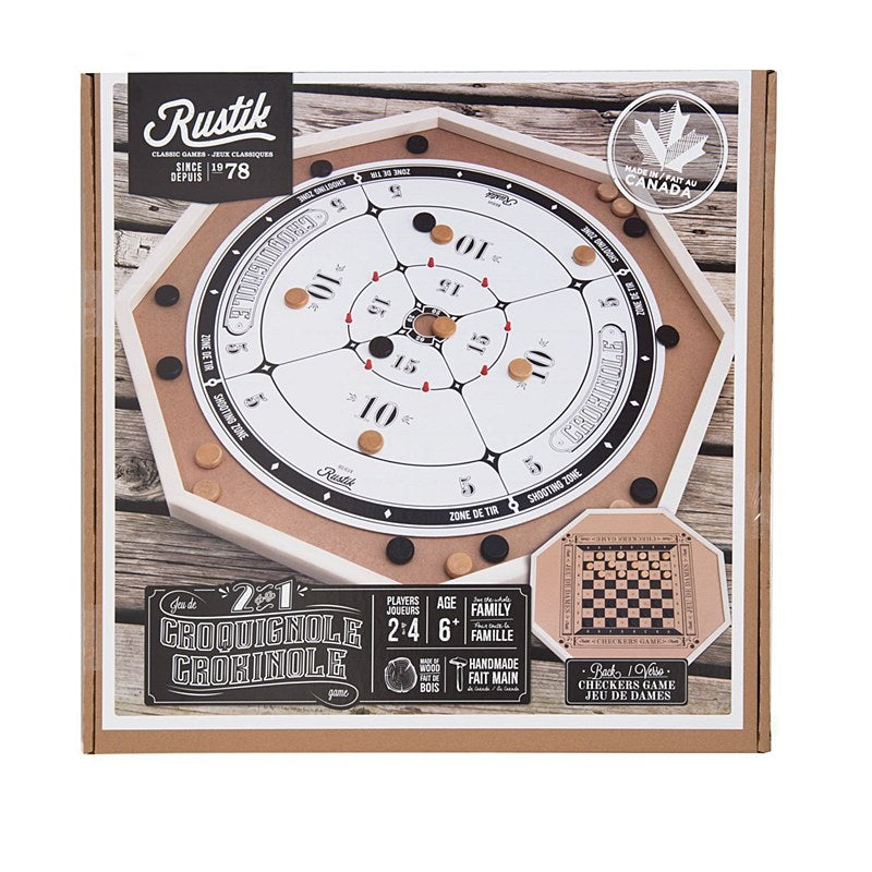 Crokinole 2 in 1