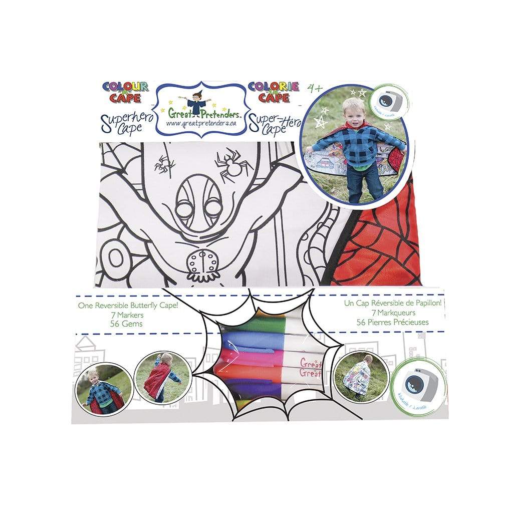 Colour a Cape: Spider Hero