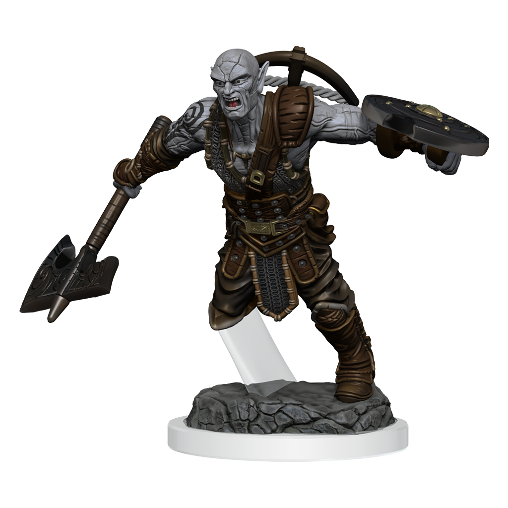 D&D Nolzur's Marvelous Miniatures: Wave 20: Earth Genasi Fighter