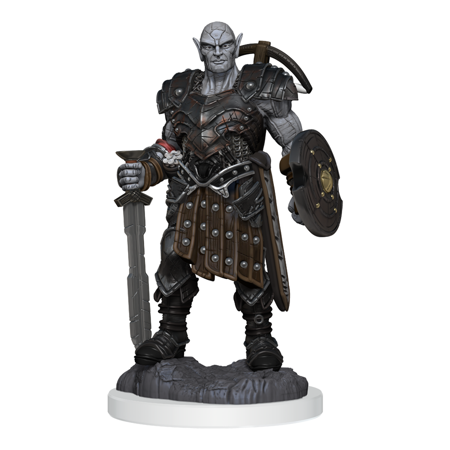 D&D Nolzur's Marvelous Miniatures: Wave 20: Earth Genasi Fighter