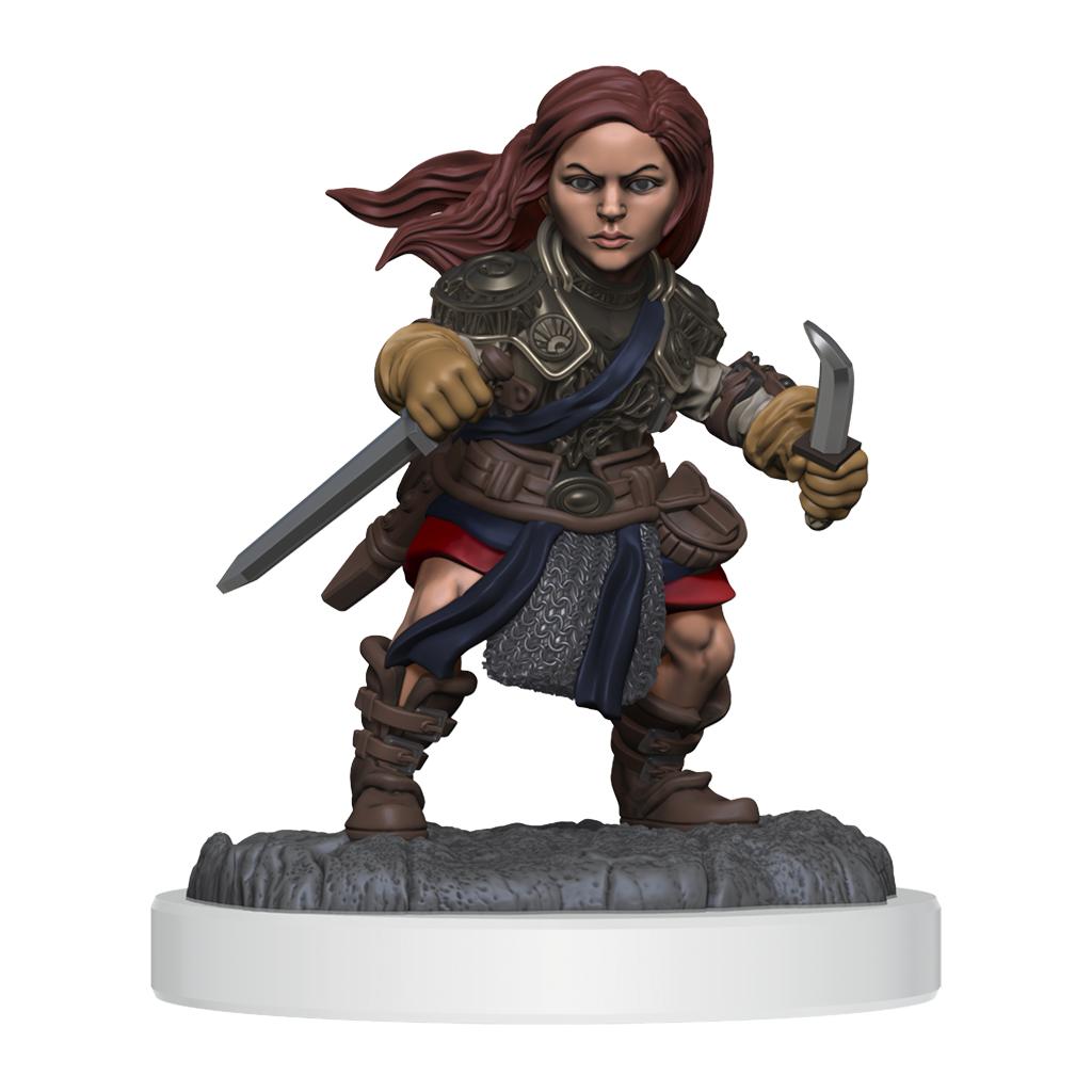 D&D Nolzur's Marvelous Miniatures: Wave 20: Halfling Rogue Female