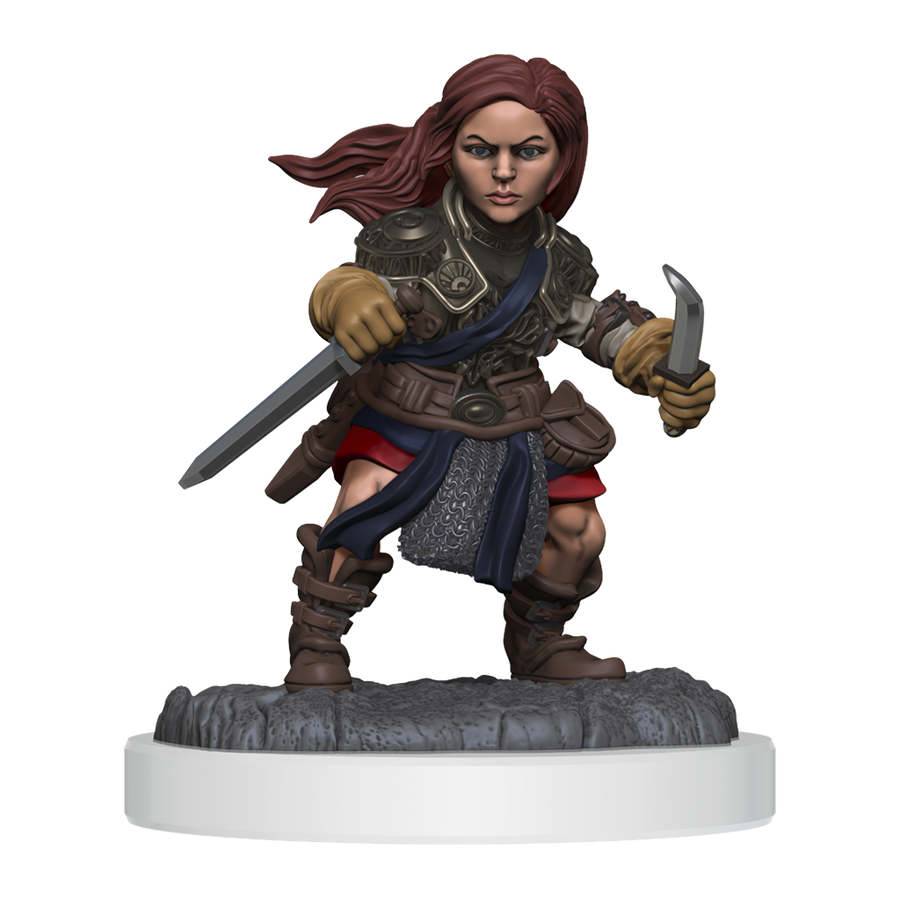 D&D Nolzur's Marvelous Miniatures: Wave 20: Halfling Rogue Female