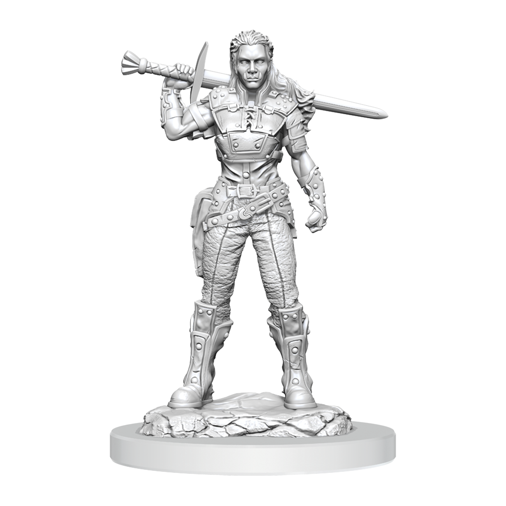 D&D Nolzur's Marvelous Miniatures: Wave 20: Orc Fighter Female