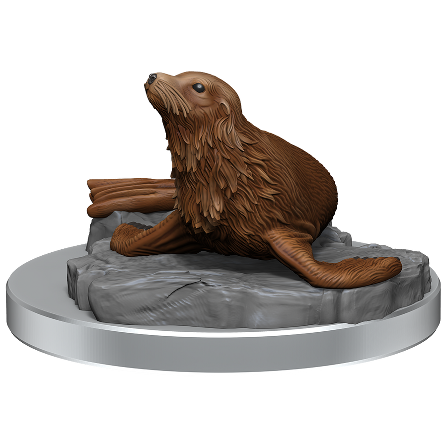 D&D Nolzur's Marvelous Miniatures: Wave 20: Locathah & Seal
